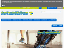 Tablet Screenshot of eurotreadmillbelts.com